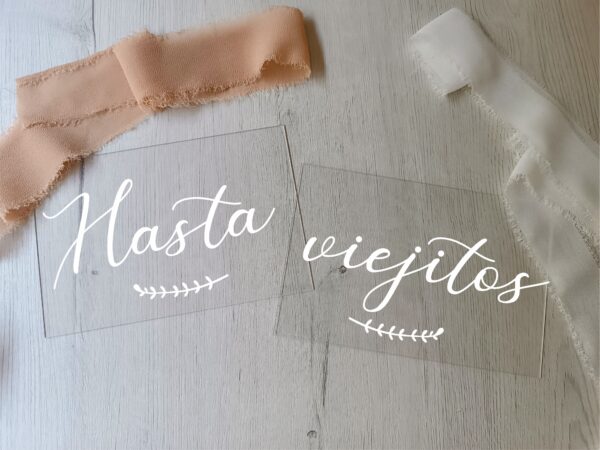 Carteles Sillas Hasta viejitos (otras opciones) - Imagen 4