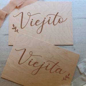 Carteles Sillas Hasta viejitos (otras opciones)
