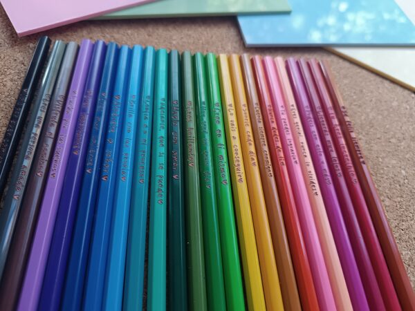 Lapices de Colores Grabados - Imagen 6