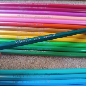 Lapices de Colores Grabados
