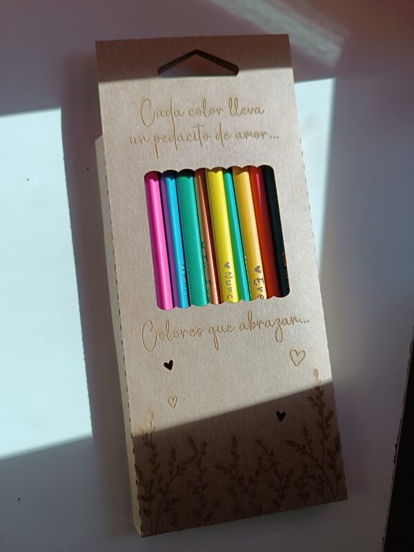 Lapices de Colores Grabados - Imagen 4