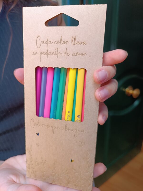 Lapices de Colores Grabados