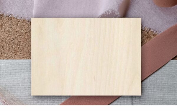 Cartel madera personalizable con perforación+cinta de gasa